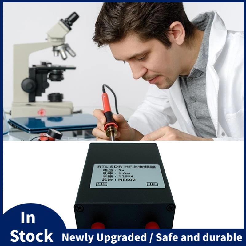 RTL-SDR HF NE602 125MHZ 1.6W Up Converter Metal Up Converter 150K-30MHZ สําหรับ RTL2383U RTL-SDR ตัว