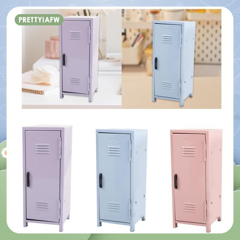 [prettyiafw] Mini Locker กล่องจิ๋วอเนกประสงค์น่ารักสําหรับแต่งหน้าการ์ดเครื่องประดับ