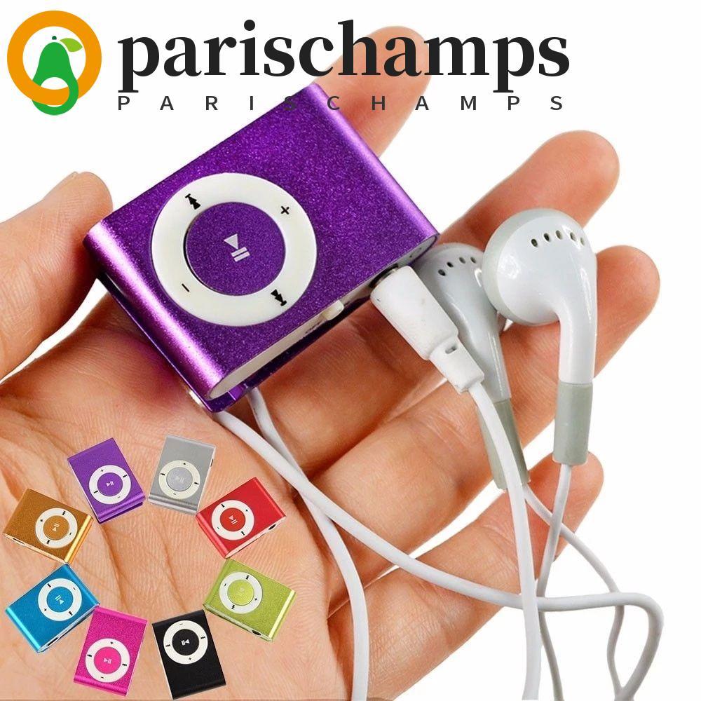 PARISCHAMPS Clip MP3 Mini Fashion Media Player Walkman 3.5mm Mirror Sport MP3