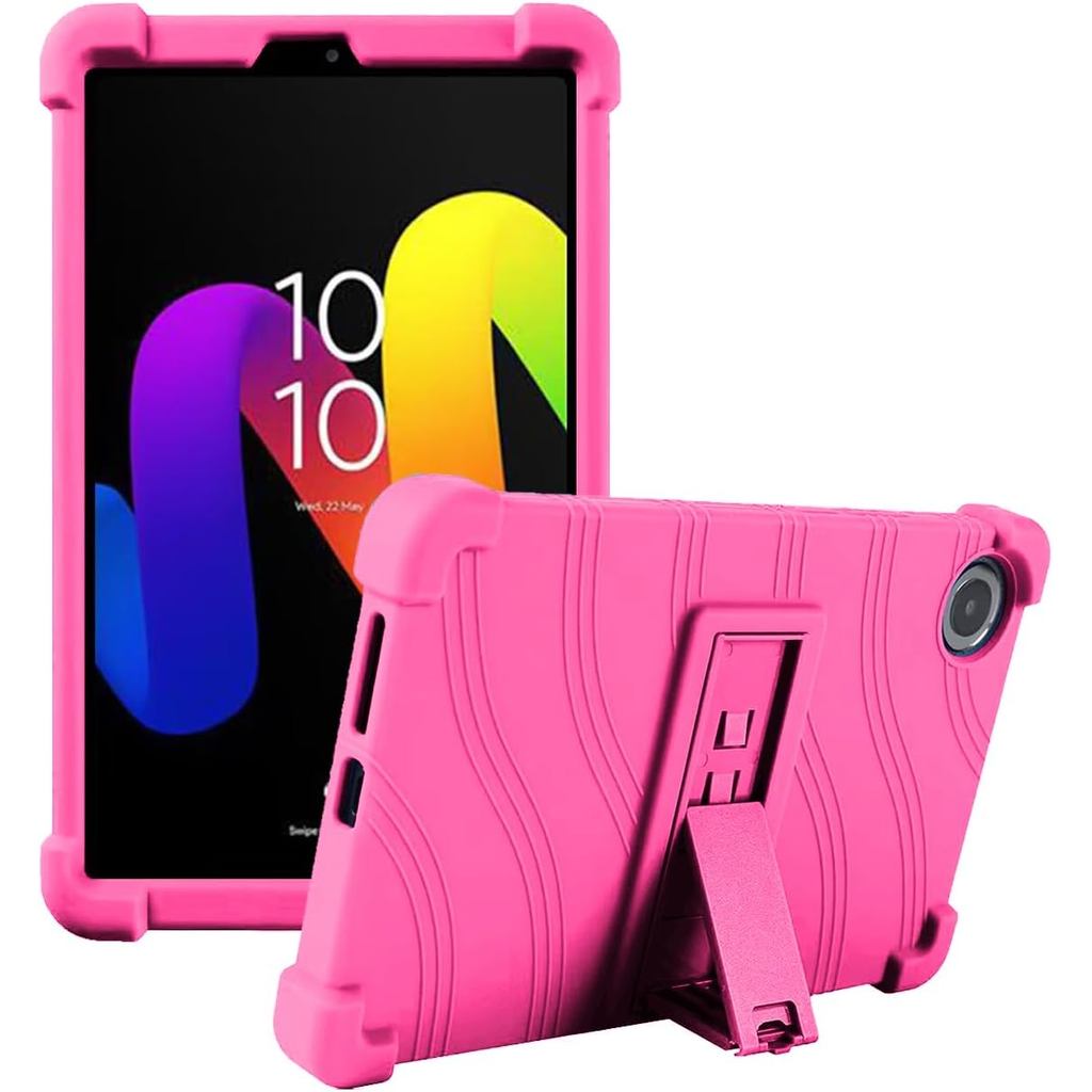เคสสําหรับ TCL Tab 8 Nxtpaper 5G (รุ่น: 8189S) เคสป้องกันซิลิโคนอ่อนนุ่มพร้อมขาตั้งปรับได้สําหรับแท็