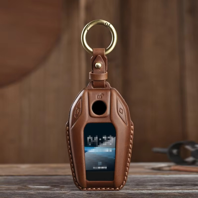 เหมาะสําหรับ BMW 5 7 Series G11 G12 G30 G31 G32 i8 i12 i15 G01 G02 G05 G07 X3 X4 X5 X7 หนัง KeykeyCa