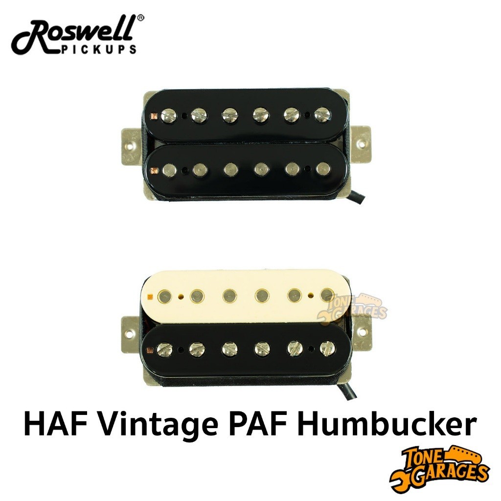 Roswell HAF PAF-Style Vintage Alnico 5 Humbucker Pickups Made in Korea