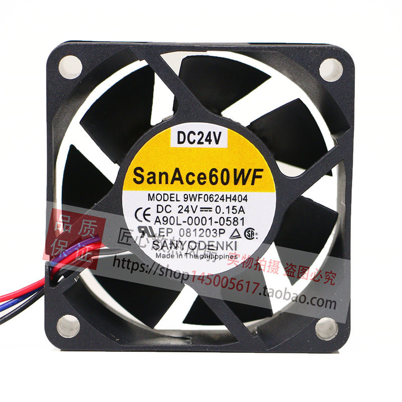 [หม้อน้ําขายร้อน] 9WF0624H404/2410VL-S5W-B59 24V เครื่องขยายเสียง Fenaka Fan A90L-0001-0581