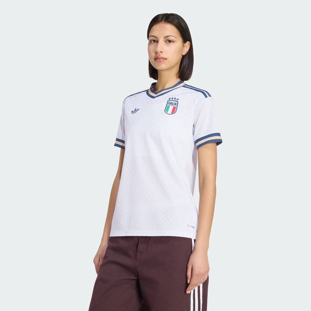 Adidas Football Italy 26 Away Jersey Women สีน้ําเงิน JY5680