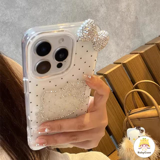 เหมาะสำหรับ IPhone 13 17 16 12 15 11 14 Pro Max 15 11 Pro 15 Plus 14 Plus 16 Plus เคสโทรศัพท์ลายจุดเรียบง่าย ดูดีมีสไตล์