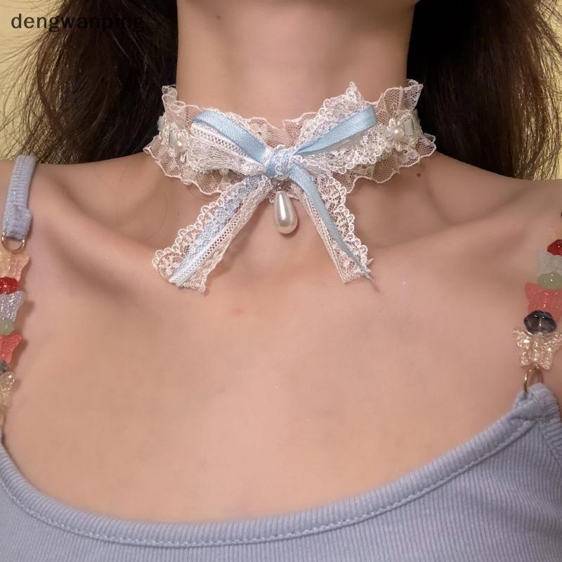 [DWP] Lace Heart Gem Lolita Nelace - เครื่องประดับคอสเพลย์งานแต่งงาน 中