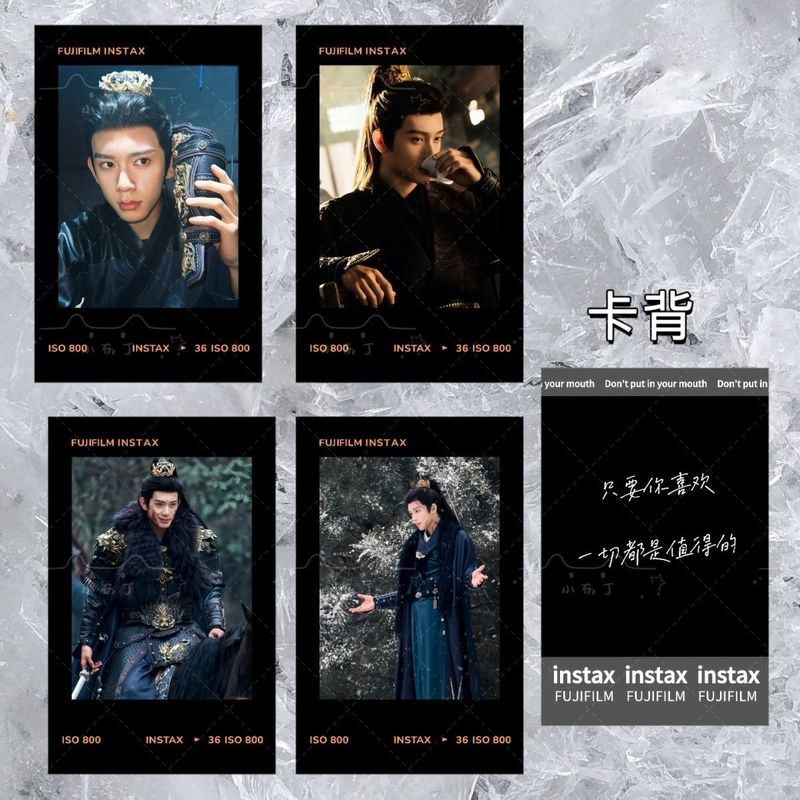 Chasing Yuan Qinglin Muran สินค้าเลียนแบบโพลารอยด์ Photocard โฮมเมด 10 ซม.มุมขวา Photo เลือกของขวัญ 