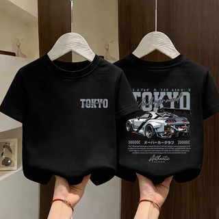 (ผ้าฝ้าย 100%)2026 เสื้อยืดเด็ก cotton100% เนื้อผ้านุ่มระบายอากาศดี ใส่สบาย ระบายอากาศดี สำหรับเด็ก6-13ปี ส่งเร็ว K384
