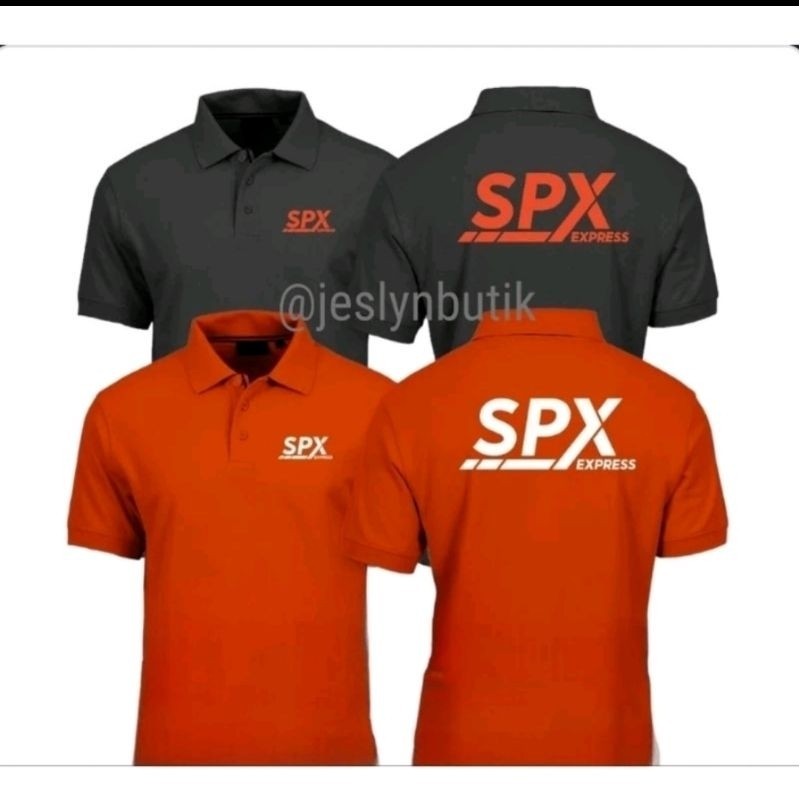 【polo】 Spx Express Polotshirt Driver Kaos Cloth Works DTF พิมพ์สกรีนทนทานและติดทนนาน