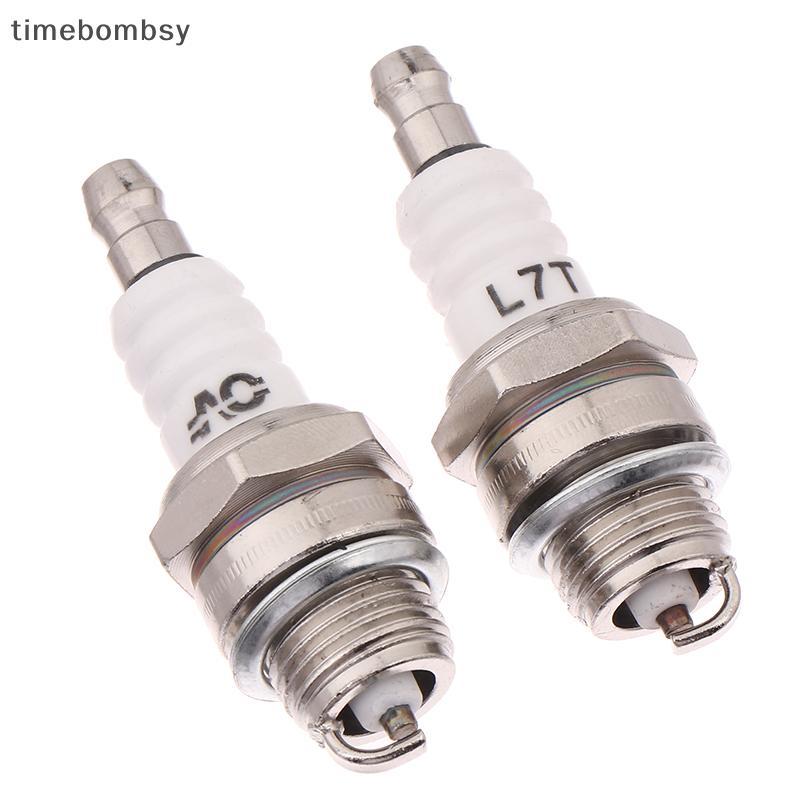 (time) 1/2/5 ชิ้น Sparkle Plug Universal L6RTC L7RTC L8RTC L8RTF เครื่องยนต์ขนาดเล็กมาตรฐานเครื่องกํ
