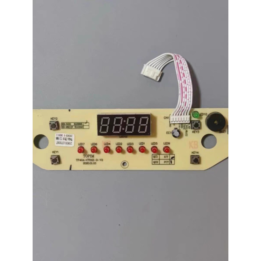 [คลังสินค้าพร้อม] อุปกรณ์เสริมหม้อหุงข้าว Midea MB-FB40M205 บอร์ดควบคุมบอร์ดปุ่ม TF40A-CT01E บอร์ดแส