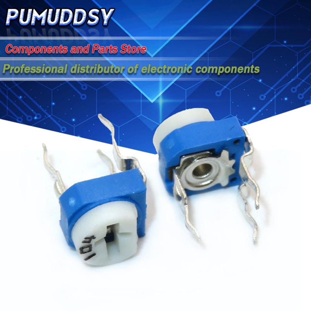 20PCS RM065 RM-065 10K โอห์ม 103 RM065-103 Trimpot Trimmer Potentiometer variable resistor