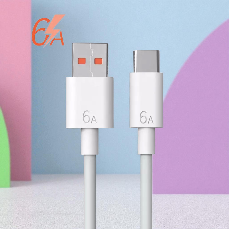 [Warung Motret] สายชาร์จ USB Type C มัลติฟังก์ชั่น Super Fast Charge 66W 6A 1M - TG-011