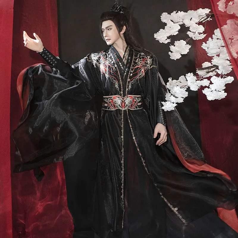 รูปแบบใหม่เครื่องแต่งกายต้นฉบับ Hero Guest Hanfu Unisex cos เสื้อผ้า Cool Sa Fairy ชุด