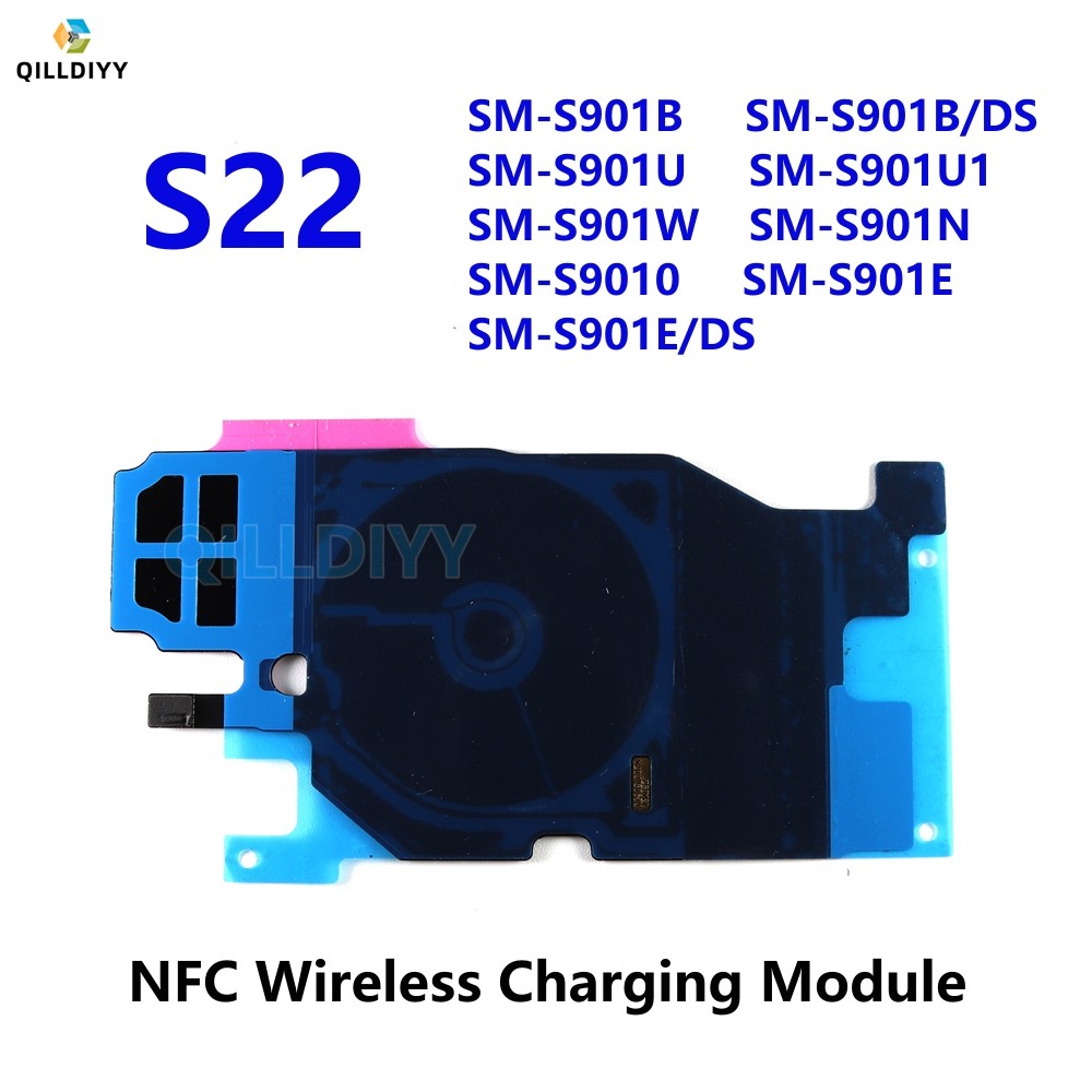 NFC ไร้สายชาร์จแผงขดลวดสติกเกอร์ Flex Cable สําหรับ Samsung Galaxy S22 S901 S901B S901B/DS S901U S90
