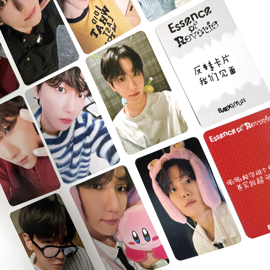 Merchandise essence ของขวัญพิเศษ baekhyun สุ่มอัลบั้มใหม่ Photocard reverie Hyun Merchanted Card TVH