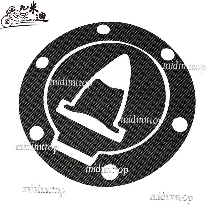 เหมาะสําหรับ Ducati Langtu MTS 950/1200/1260 รถจักรยานยนต์การใช้ถังหมวก Decal Fishbone สติกเกอร์การป