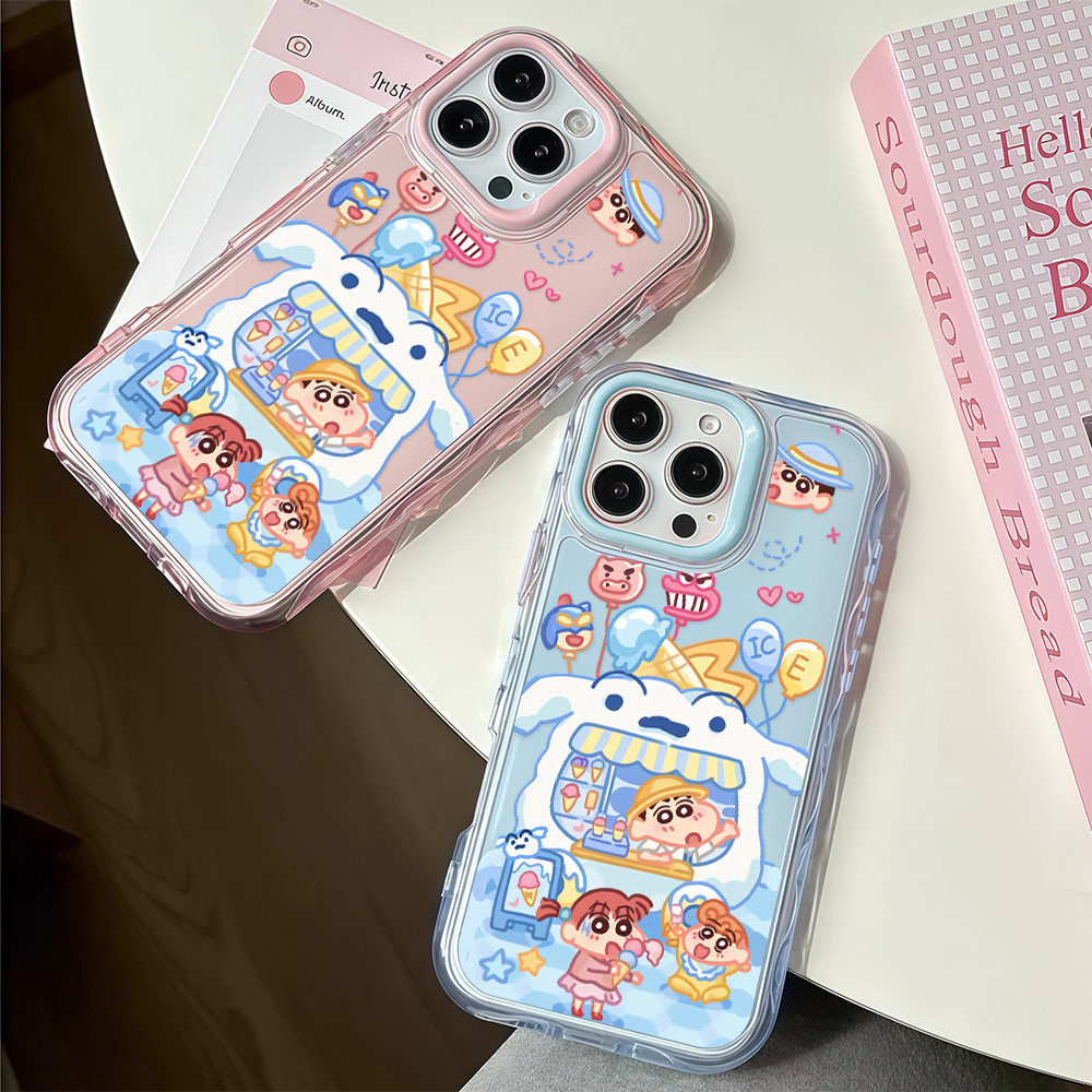 ✨จัดส่งฟรีในพื้นที่✨เคสโทรศัพท์การ์ตูนน่ารักสำหรับ iPhone16 15 14 Pro PLUS 13 12 11 PROMAX เคสป้องกัน TPU