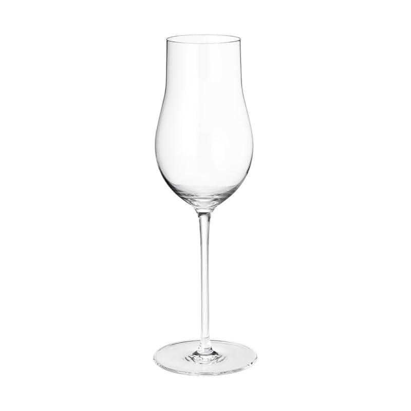 "Georg Jensen" Champagne Glass Flute Wine Glass Set of 6 SKY Clear, approximately 7 cm in diameter a
