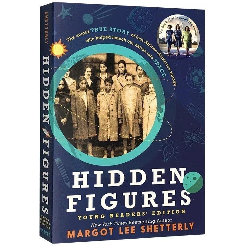 Paper English Books Hidden Figures NASA ไม่มีชื่อ Hero: บัญชีชีวประวัติ