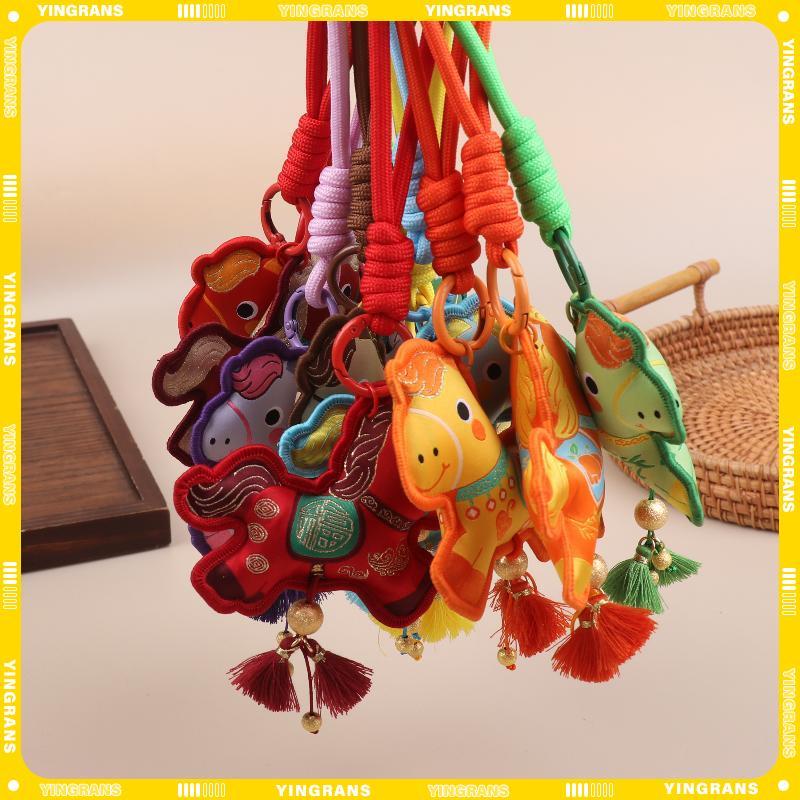 [yingrans] 2026 ปีเสือ เครื่องประดับติดผนัง ตรุษจีน อุปกรณ์ตกแต่งนําโชค พิธีขึ้นบ้านใหม่ จี้ขนาดเล็ก ของขวัญ TH - รูปที่ 3