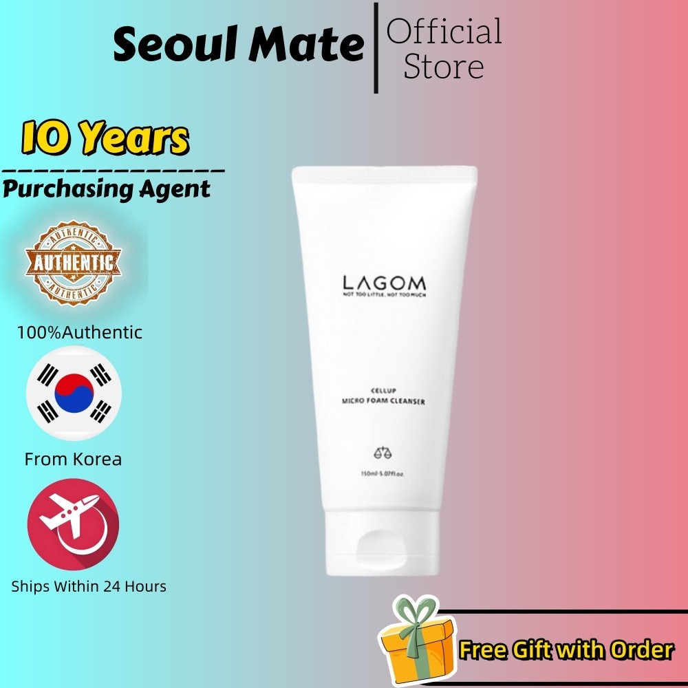 [LAGOM] 150ml Micro Bubble Cleanser with Micro Foam, Detergency, Moisturizing Power, Hypoallergenic