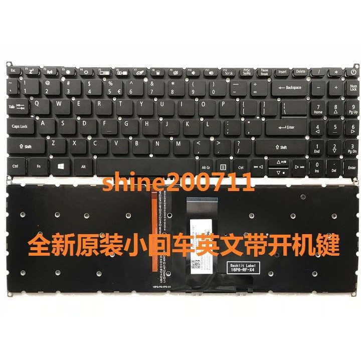 คีย์บอร์ด Acer A615-51 N17C4 S501-51 N18Q13 N18C1 N18W2 N19H1 N18P5