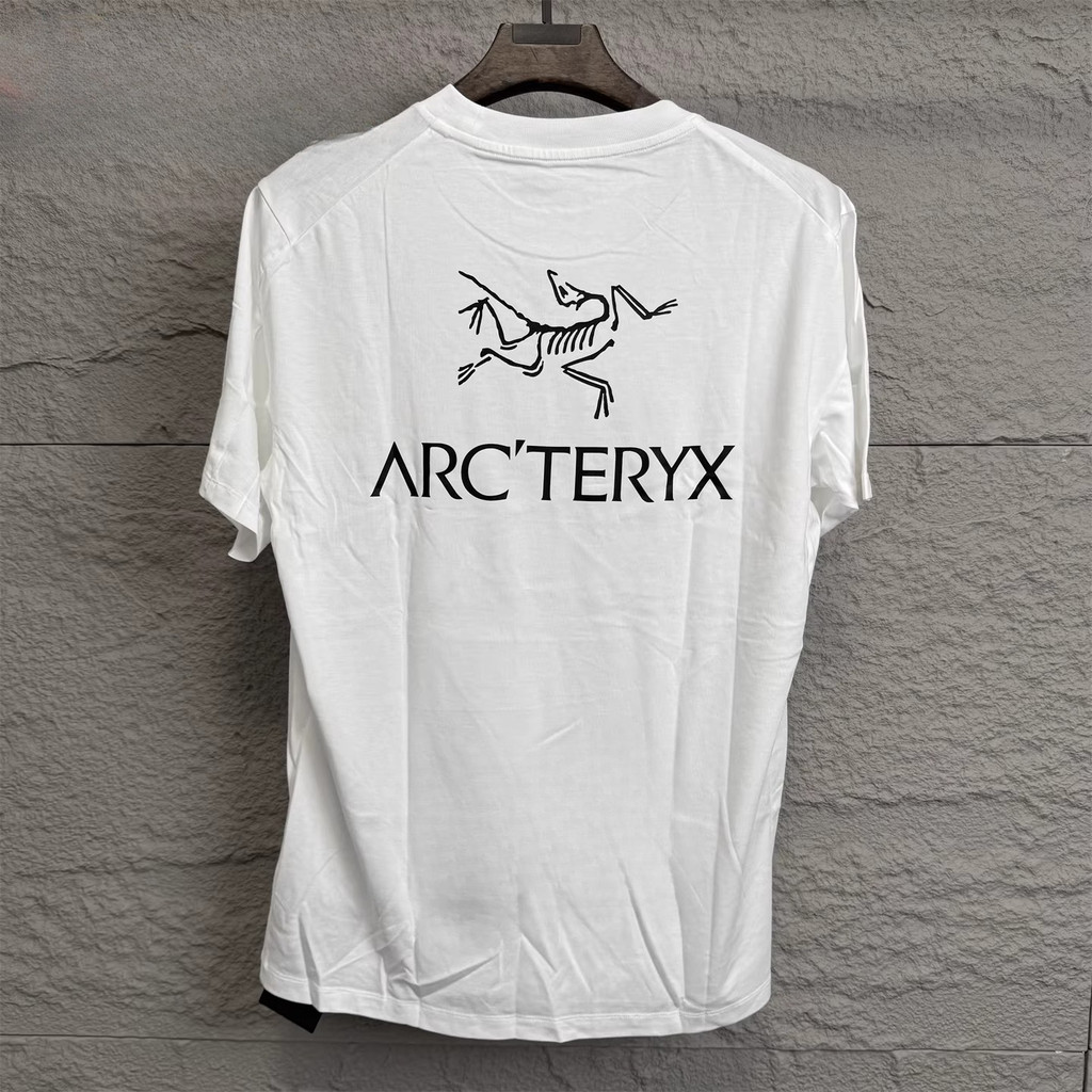 เสื้อยืดแขนสั้นรอบคอบ Arcteryx Kragg SL ไซส์ใหญ่ สวมใส่ง่ายสำหรับทั้งผู้ชายและผู้หญิง ทำจากผ้าฝ้ายพรีเมียม - รูปที่ 2