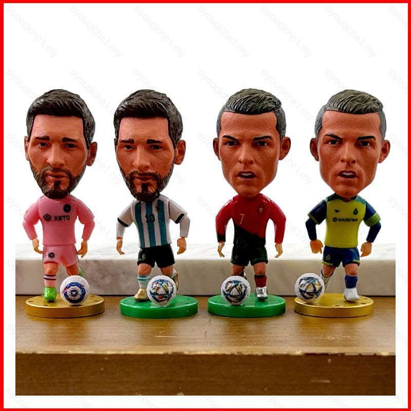 SY2 ฟุตบอล star Action Figure Lionel Messi Cristiano Ronaldo ตุ๊กตาของเล่นสําหรับของขวัญเด็กคอลเลกชั