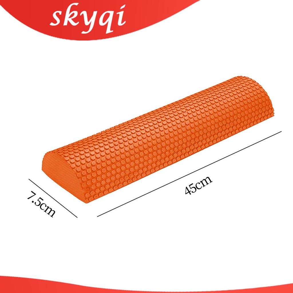 ลูกกลิ้งโฟมสำหรับนวดเท้า ขนาด 45ซม. x 7.5ซม. มีส่วนโค้งสูงเพื่อความสะดวกในการใช้งาน