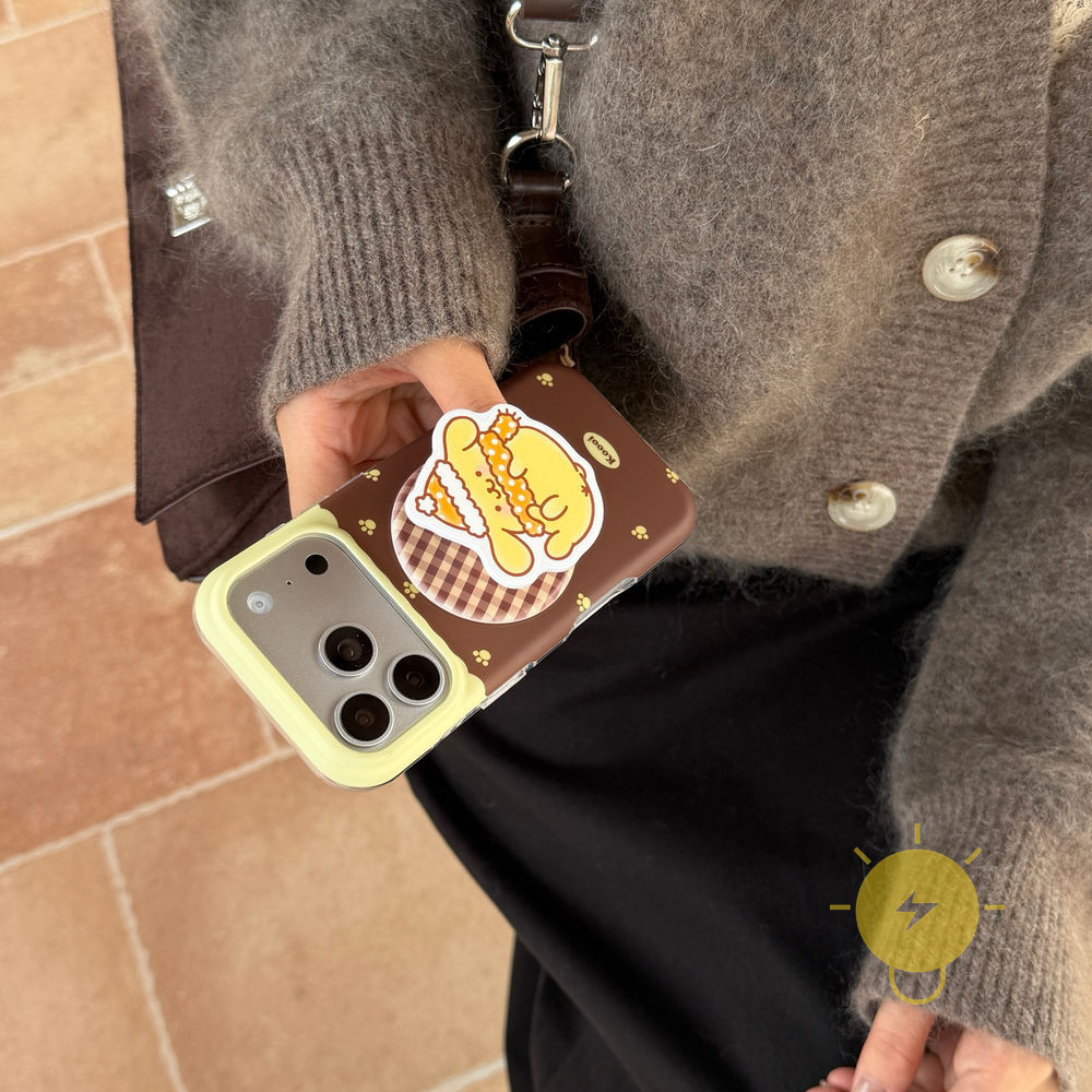 For เคสไอโฟน with Griptok TPU Color Match Dog เคส Phone Case For iPhone 17 Pro Max 16 15 14 13 Cover  Aesthetic Korean Cute - รูปที่ 4