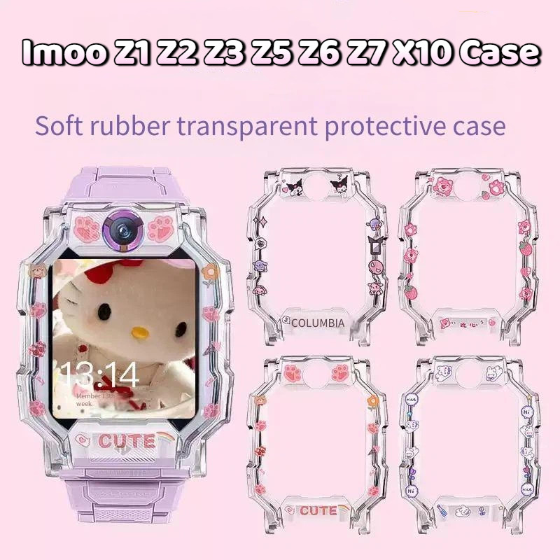 พิมพ์ป้องกันกรณีเหมาะสําหรับ Imoo Z1 Z2 Z3 Z5 Z6 Z7 X10 กรณี Imoo Z1 ป้องกัน Imoo Z1 กรณี Imoo Z2 กร