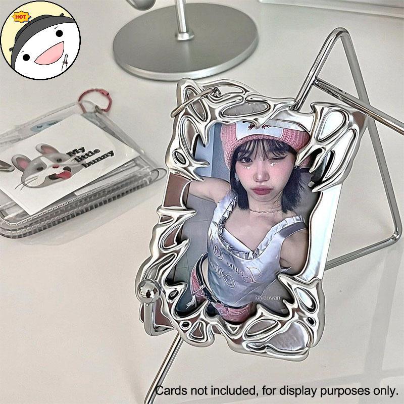 Lanf Electroplated Premium Feeling Creative Card Holder K- Idol Card Holder EN