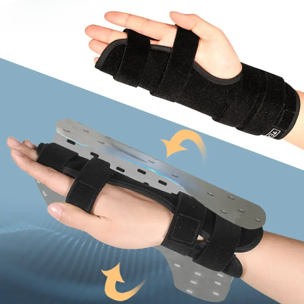 Pinky Finger Splint Boxer Fracture Brace Immobilizizer สําหรับนิ้วหัก, Metacarpal Syndrorm & Ulnar G