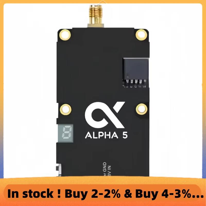 5.8G 5W FPV VTX สําหรับ Alpha 5W VTX 5.8GHz การส่งผ่านวิดีโอเสียงอัจฉริยะกําลังสูง