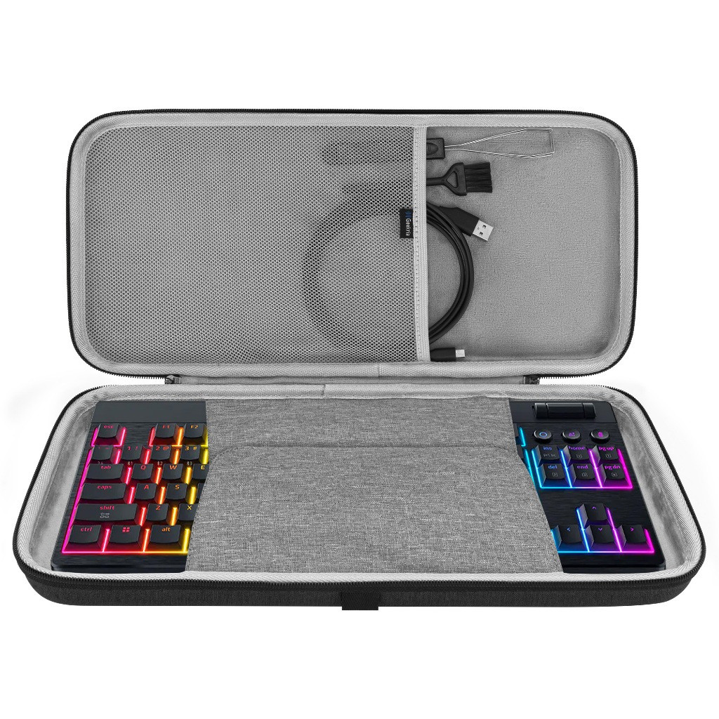 GEEKRIA Low Profile TKL Keyboard Case เข้ากันได้กับ Razer BlackWidow V4 Low Profile TKL, Redragon K6