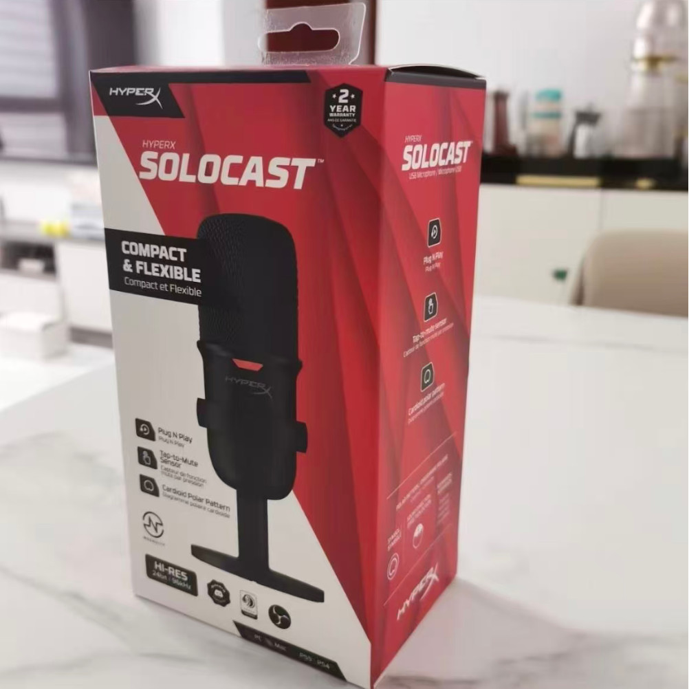 สําหรับไมโครโฟนสําหรับเล่นเกม USB HyperX SoloCast