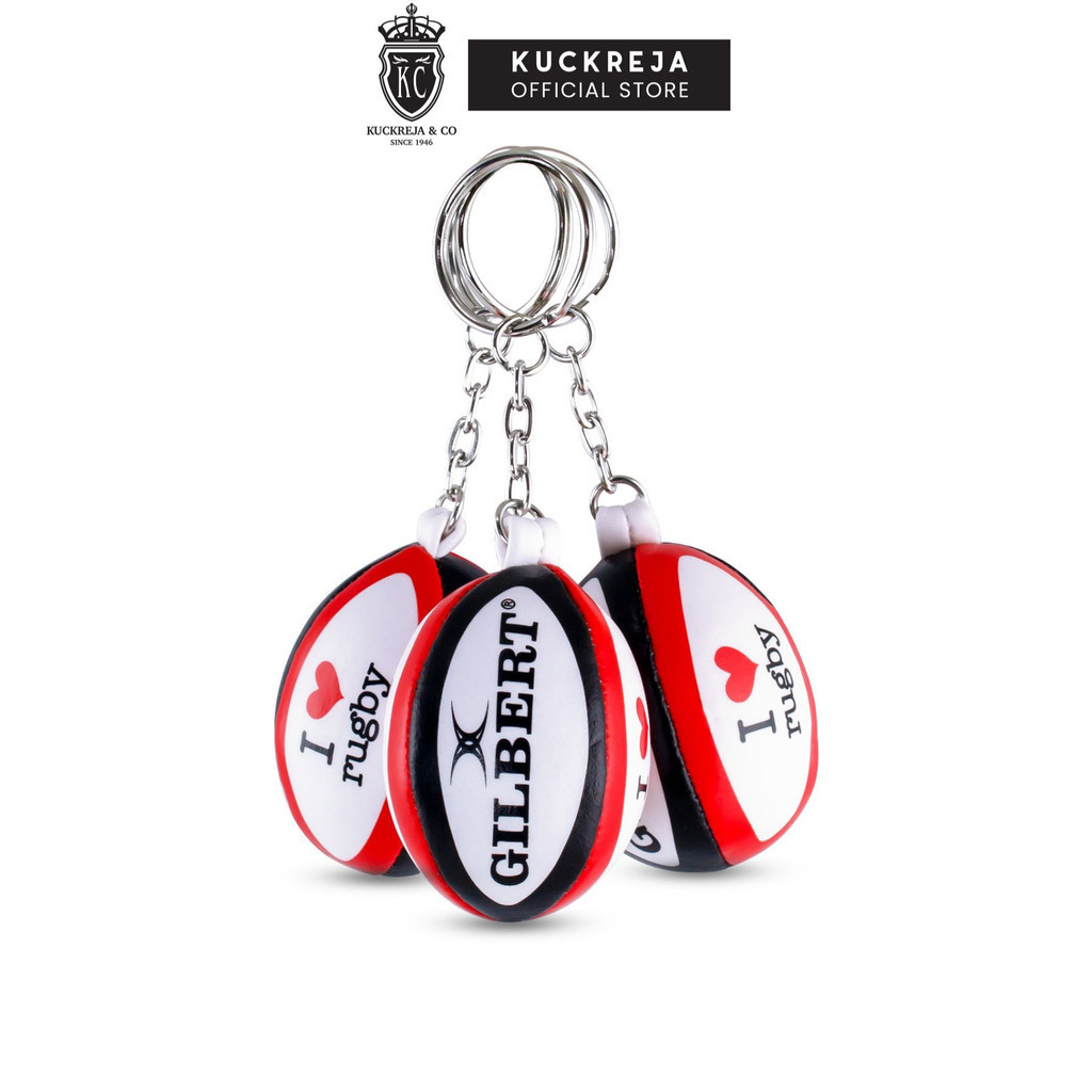 พวงกุญแจรักบี้ Gilbert I Love