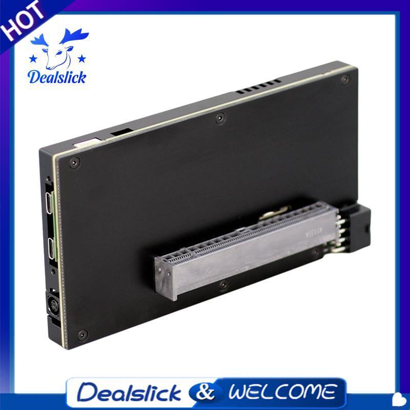 TH3P4GaN V2 3/4 USB4 GPU Dock กราฟิกการ์ด Docking Station 7.4 "X 5.0" อินเทอร์เฟซไฟฟ้า