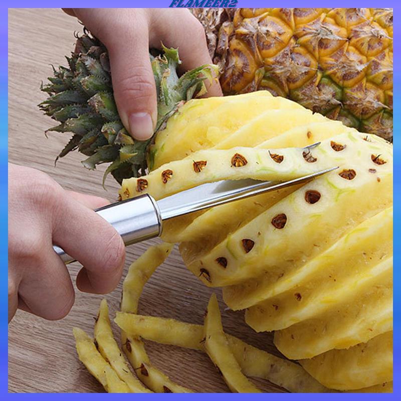 [Flameer2] Pineapple Eye Peeler เครื่องตัดสับปะรดสําหรับร้านขายผลไม้ร้านอาหารซูเปอร์มาร์เก็ต