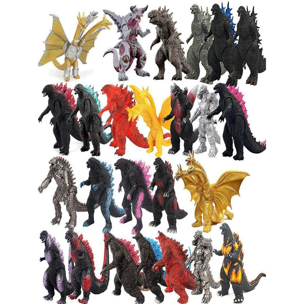 godzilla shin godzilla Godzilla โมเดลยางนุ่มเหล็กกล Godzilla Red Lotus Godzilla Runaway Godzilla มัง