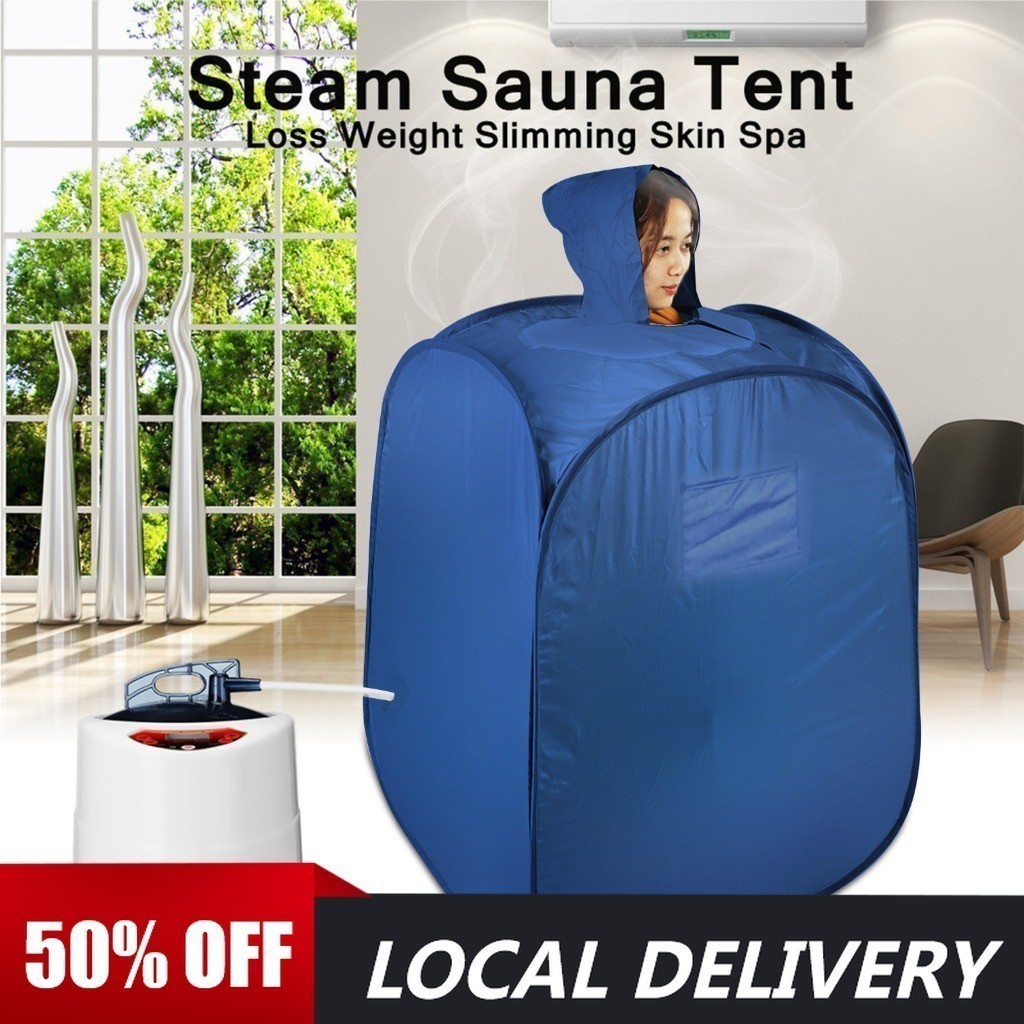 2L Portable Folding Steamer Sauna Tent Personal Loss Weight Slimming Skin Spa Household Sauna Steame
