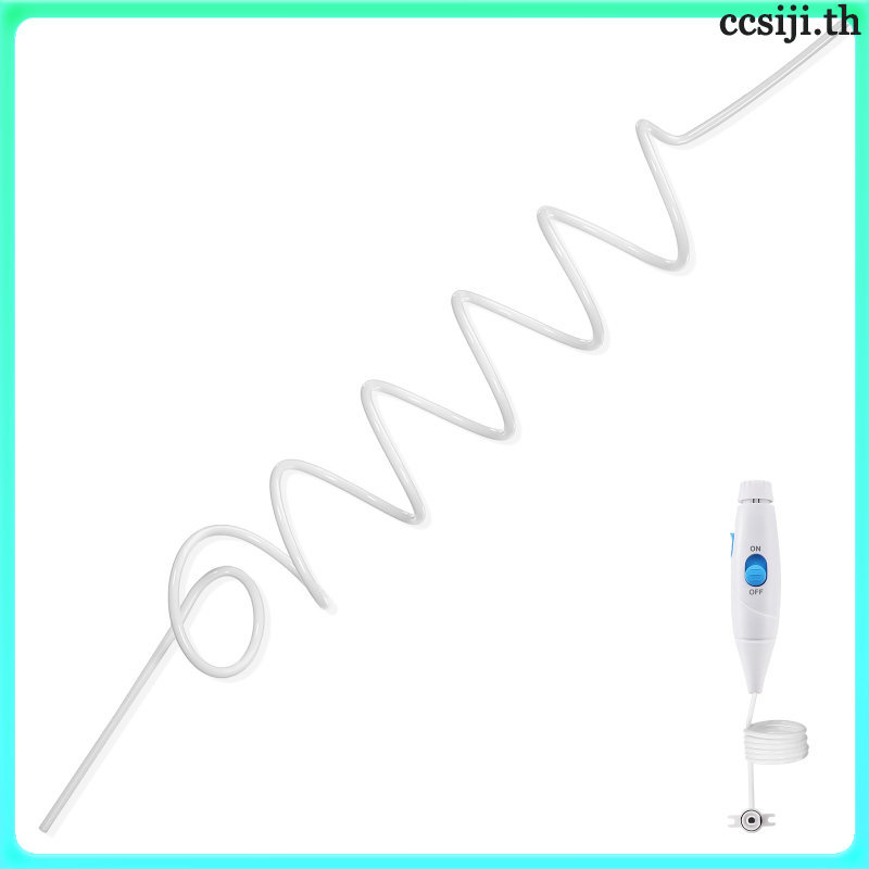 สีขาว PP Water Flosser ท่อสําหรับทันตกรรม Flosser ทําความสะอาดที่แม่นยํา Fit ccsiji