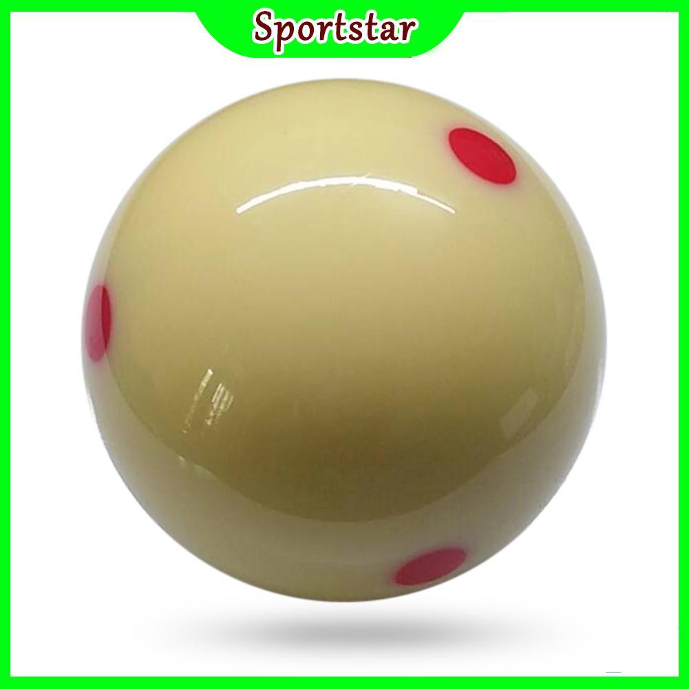 sportsstar.th 1 ชิ้น ลูกคิวสีขาว 57.2มม. บิลเลียด