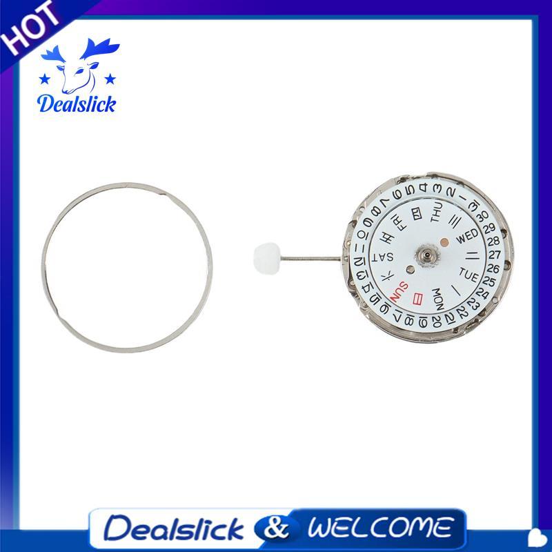 Miyota 8205 การเคลื่อนไหวนาฬิกาอัตโนมัติ 3 มือวันที่/วันปฏิทินคู่