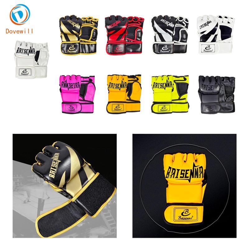 ถุงมือชกมวย DOVEWILL KICK สำหรับ MMA กีฬาและฝึกต่อสู้ ออกแบบมาสำหรับผู้ชายและผู้หญิง พร้อมใช้งานกับกระสอบทราย