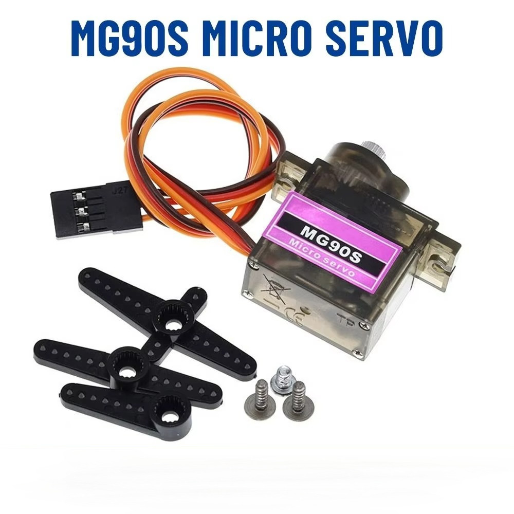MG90S Servo โลหะทั้งหมด/เกียร์พลาสติก Micro Servo 180/360 องศาสําหรับเฮลิคอปเตอร์เครื่องบินเรือรถ Tr