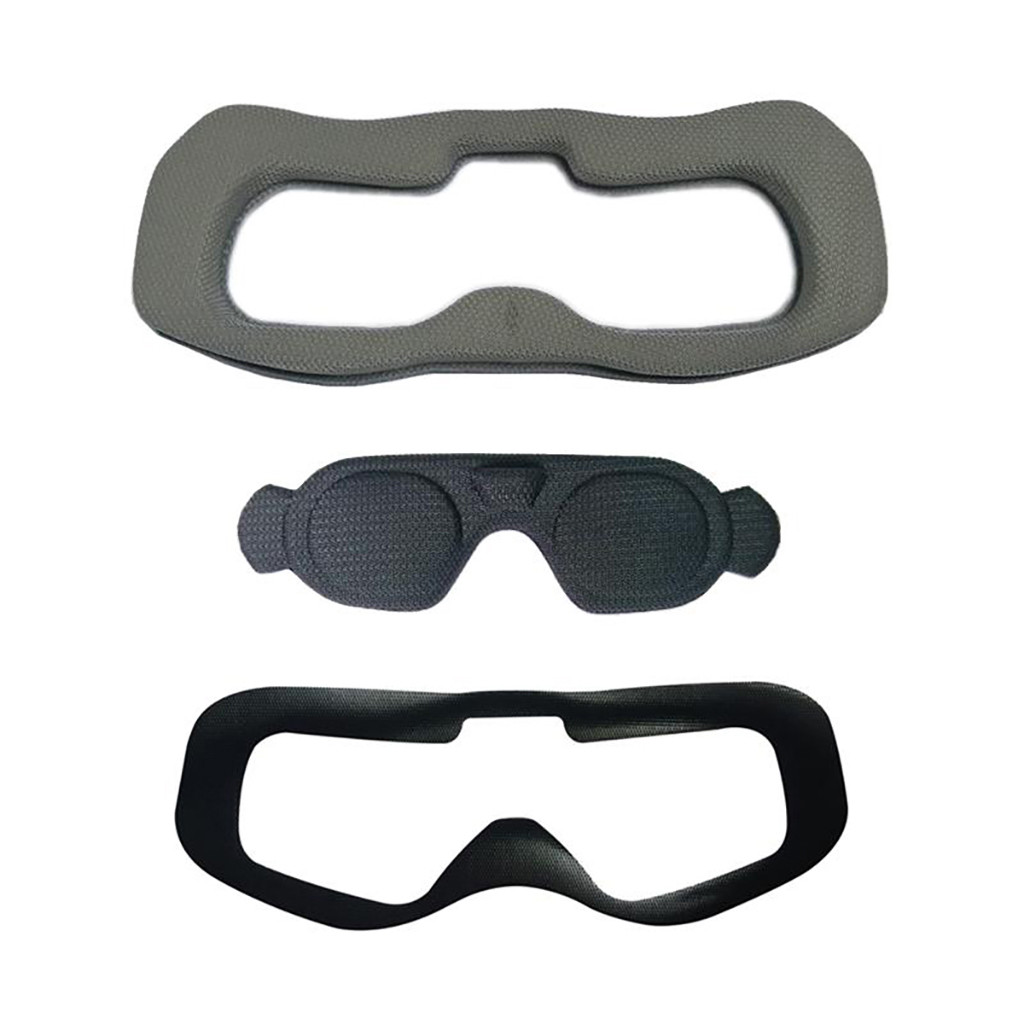 QWINOUT เปลี่ยนหน้ากากตาป้องกันฝาครอบกันฝุ่นสําหรับ Fatshark HDO2 HDO FPV Goggles สําหรับ ATT V6 FPV
