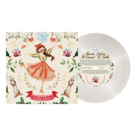 Laufey - Very Laufey Holiday- The Santa Claus Is Comin To Town Edition (ไวนิลกลิตเตอร์ลูกโลกหิมะ)