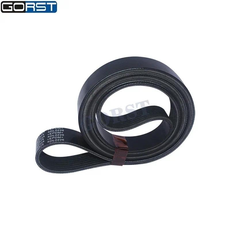 เข็มขัดพัดลม 3972375 สําหรับ Ford F600 F700 F800 LN7000 รถบรรทุก Isf3.8 เครื่องยนต์ Auto Part 8pk212